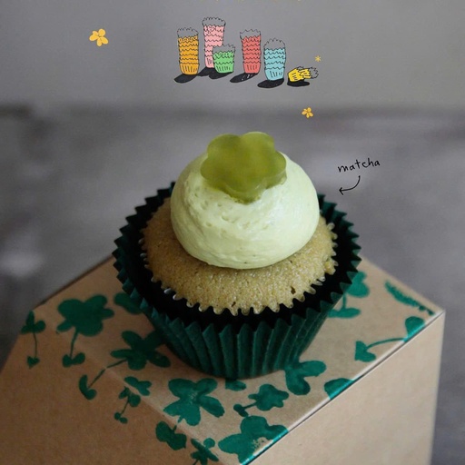 Bánh Cupcake Trà Xanh