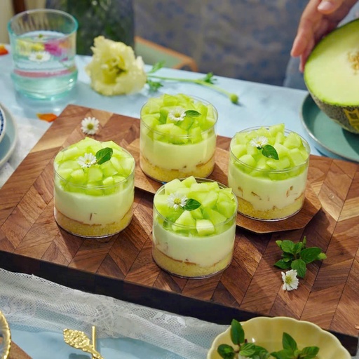 Mousse Dưa Lưới